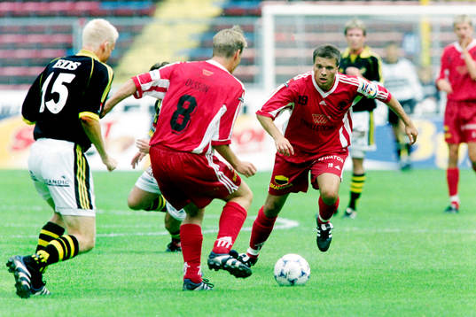 Fotboll, Allsvenskan, AIK - Trelleborg, 3-0