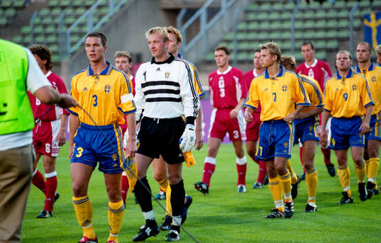 Patrik Andersson, Magnus Hedman, målvakt, Sverige
