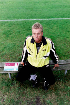 Hans Larsson, tränare i Mjällby