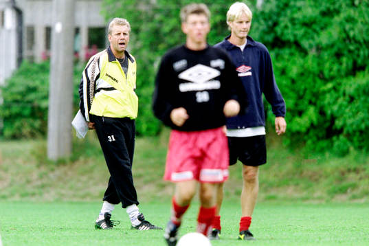 Hans Larsson, tränare i Mjällby