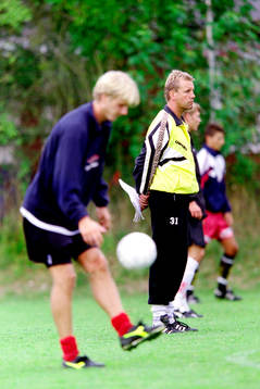 Hans Larsson, tränare i Mjällby