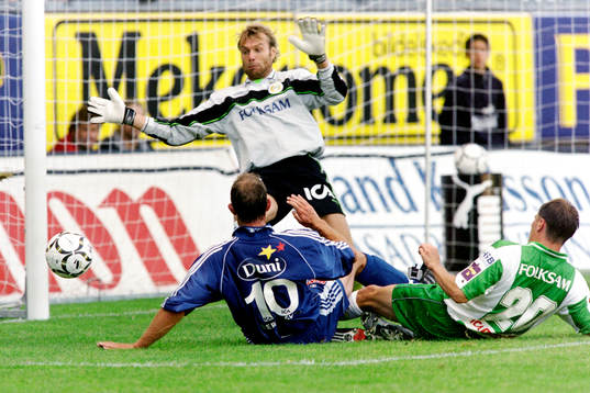 Situation framför Lars Eriksson, Målvakt, Hammarby