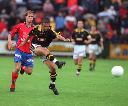 Mattias Lindström och Nebojsa Novakovic