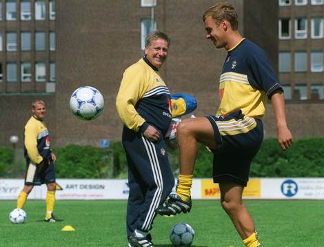 Tommy Söderberg, förbundskapten och Tomas Gustafsson,