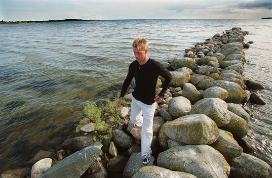 Mattias Asper hemma i Hällevik