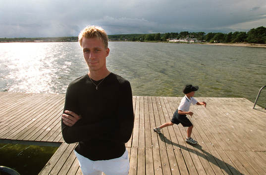 Mattias Asper hemma i Hällevik