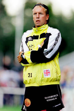 Hans Larsson, tränare i Mjällby