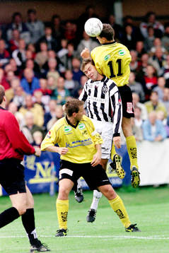 Thomas Westergren, Mjällby i en nickduell