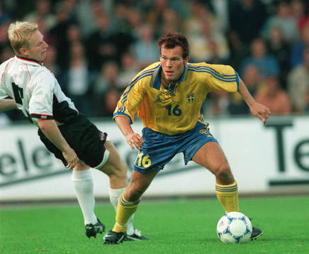 Sverige - Österrike: Fredrik Ljungberg