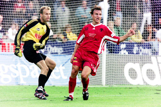 Håkan Svensson, Målvakt, Halmstad och Jonas Nilson,