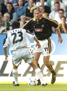 Fotboll, kval, Champions League, AIK - AEK Aten