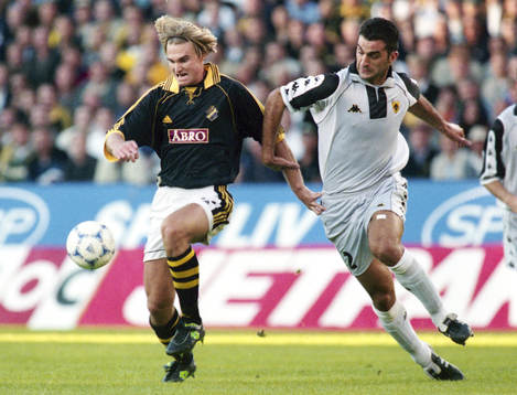 Fotboll, kval, Champions League, AIK - AEK Aten