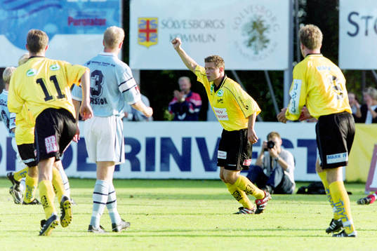 Pontus Andersson, Mjällby jublar