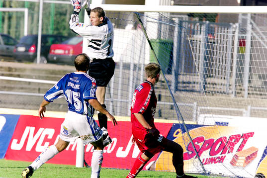 Daniel Andersson, målvakt i Trelleborg