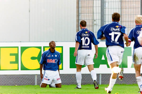 Bläddra bland fler bilder av Fotboll, Allsvenskan, Halmstad - Kalmar, 1-0