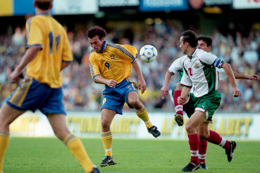 Fredrik Ljungberg, Sverige och Stanimir Stoilov, Bulgarien