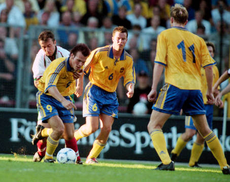 Fredrik Ljungberg, Daniel Andersson, Sverige