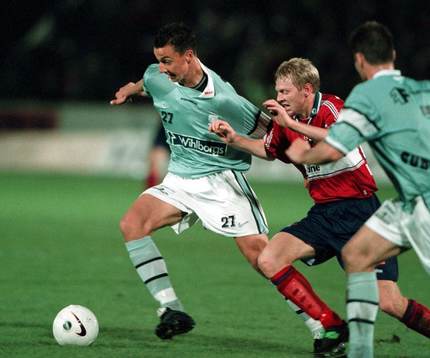Zlatan Ibrahimovic och Anders Prytz