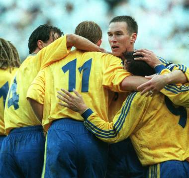 Jubel, Patrik Andersson, Sverige