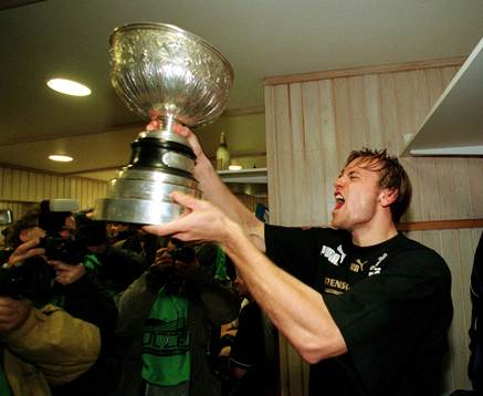 Mattias Jonson, Helsingborg, med von Rosens pokal
