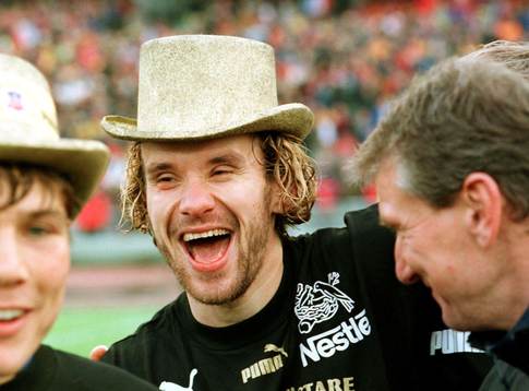 Arild Stavrum med guldhatt
