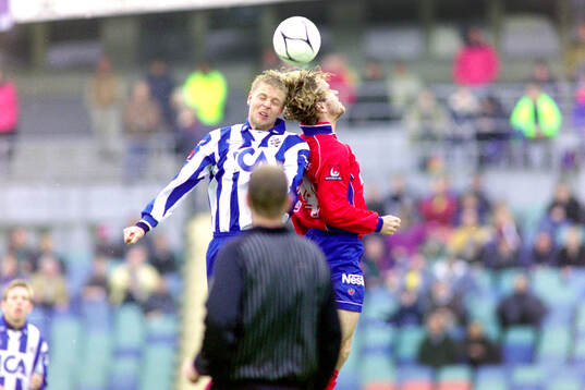 Arild Stavrum, Helsingborg och Mikael Nilsson, IFK Göteborg