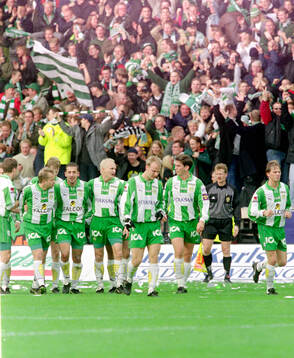 Hammarbys Mate Sestan (4:a fr v)  gratuleras