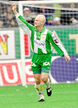 Hammarbys Christer Fursth jublar