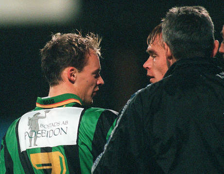 Fotboll, Gais - Kalmar, Lars Ternström, Gais