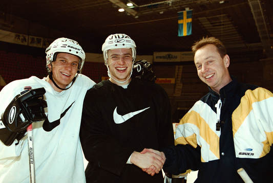 Jarkko Varvio, Jukka Tiilikainen och Pär Mårts i AIK