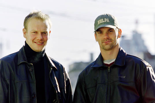 Mats Sundin och Jonas Höglund, Toronto Maple Leafs,