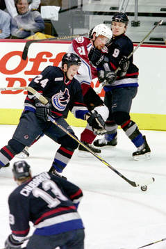 Peter Forsberg, Colorado Avalanche, Matt Cooke och Brad