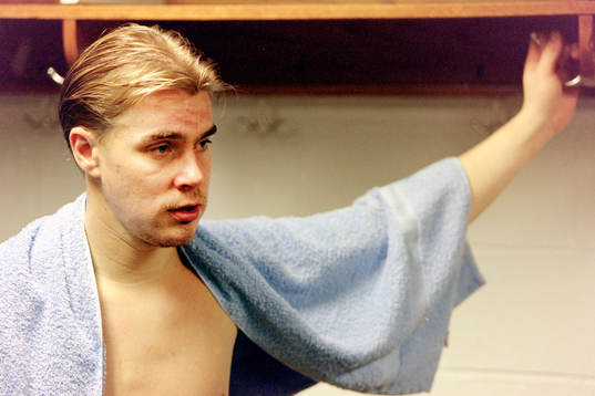 Tommy Salo, målvakt, Edmonton Oilers