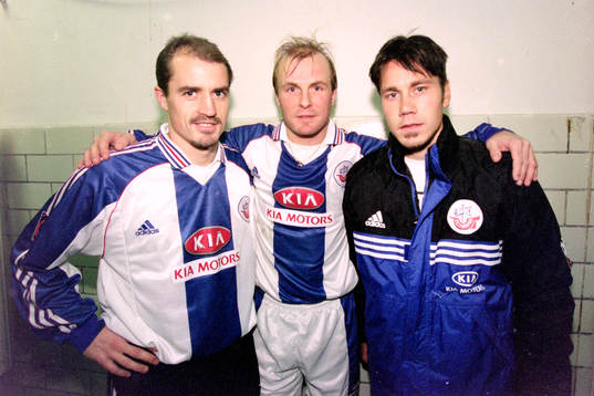 Magnus Arvidsson, Peter Wibrån och Marcus Lantz, Hansa