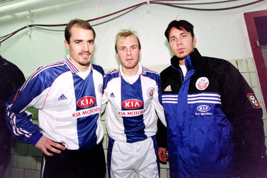 Magnus Arvidsson, Peter Wibrån och Marcus Lantz, Hansa