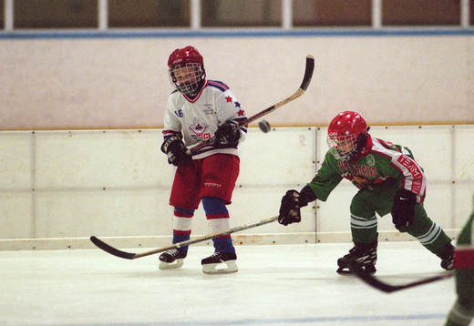Ishockey, Knattar, Hässleholm - Kristianstad